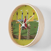 Horloge HARRY POTTER™ à la recherche de l'entonnoir d'or (Angle)