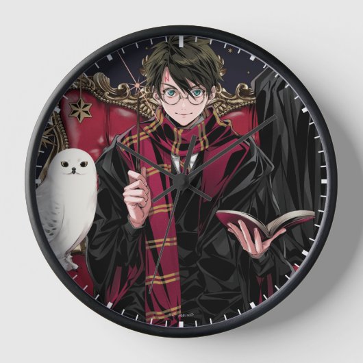 Horloge HARRY POTTER™ | Anime HARRY POTTER™ assis (Recto)