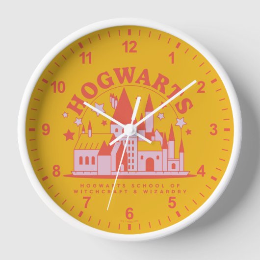 Horloge HARRY POTTER™ | Cute HOGWARTS™ School (Recto)