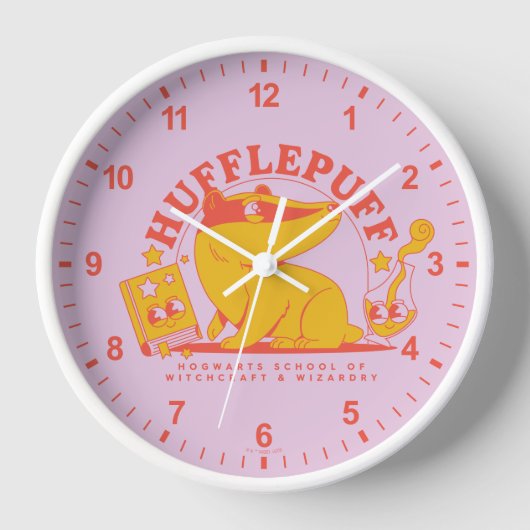Horloge HARRY POTTER™ | Cute HUFFLEPUFF™ (Recto)
