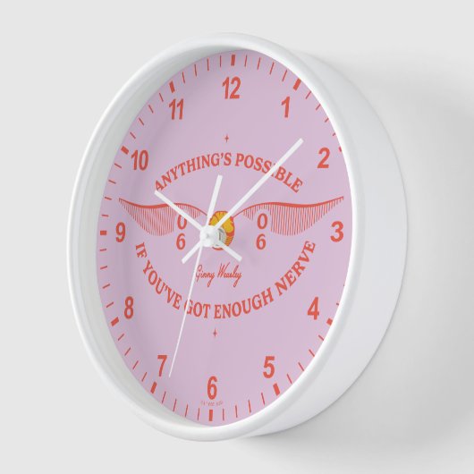 Horloge HARRY POTTER™ | Tout est possible (Angle)