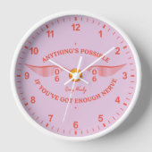 Horloge HARRY POTTER™ | Tout est possible (Recto)