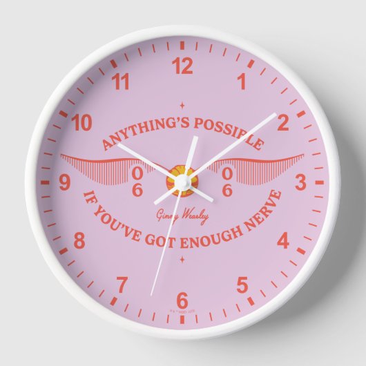 Horloge HARRY POTTER™ | Tout est possible (Recto)