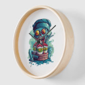Horloge Haunted Sushi Chef (Angle)