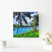 Horloge hawaïenne (Maison)