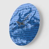 Horloge hawaïenne de surf Hawaii (Angle)