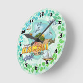 Horloge Hawaii (Angle)