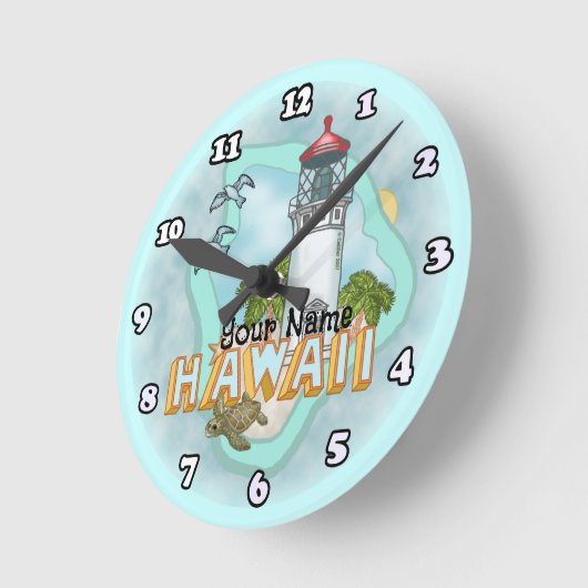 Horloge Hawaii Lighthouse (Angle)