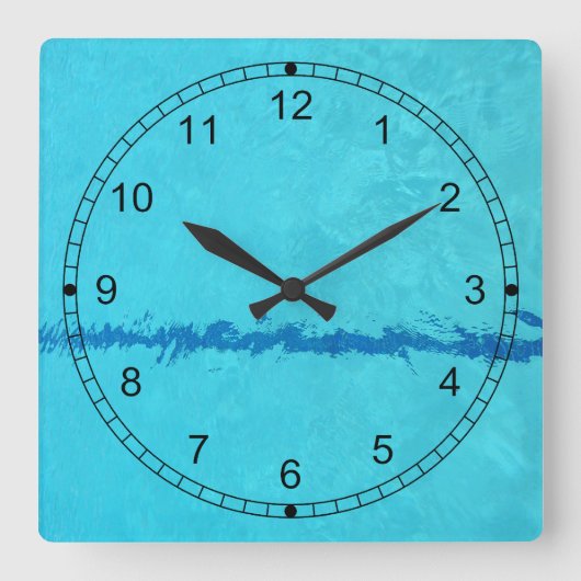 Horloge - Heure du pool (Recto)