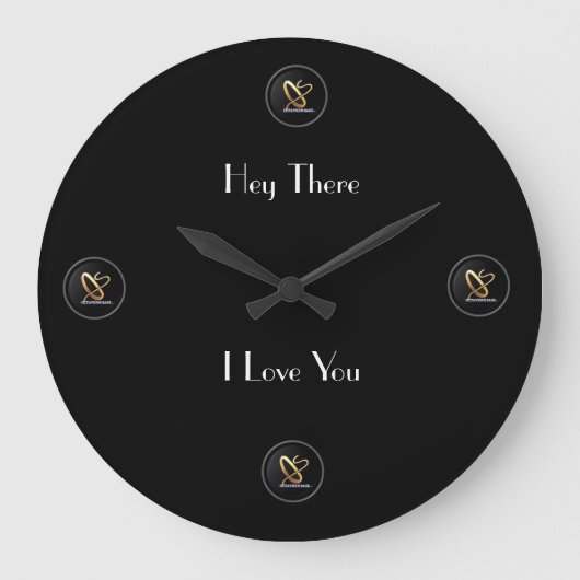 Horloge 'Hey Là Je T'Aime' (Recto)