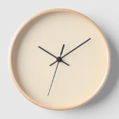 Horloge Hibiscus fleurs et feuilles (Recto)