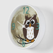 Horloge Hibou (Angle)