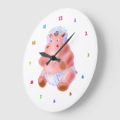 Horloge Hippo bébé (Angle)