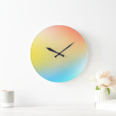 Horloge Holographique Colorée À Mur Rond (Maison)