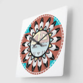 Horloge Hopi Kachina (Angle)