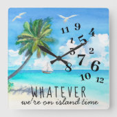Horloge horaire de Funny Island (Recto)