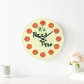 Horloge horaire de la pizza (Maison)
