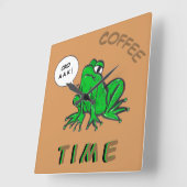 Horloge horaire du café de la grenouille verte (Angle)