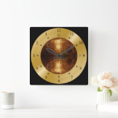 Horloge horaire ~ Golden Electric Planet ~ * ~ ~ ~ (Maison)