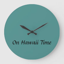 Horloge horaire Hawaii