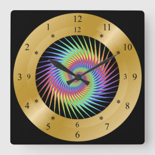 Horloge horaire ~ Vortex spiral ~ Déviation tempor