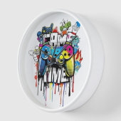 Horloge Horaires Heure de jeu (Angle)