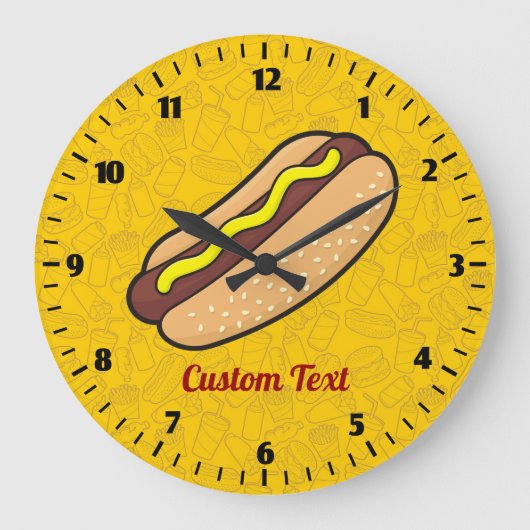 Horloge Hotdog (Recto)