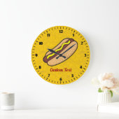 Horloge Hotdog (Maison)