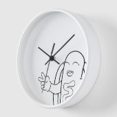 Horloge Hotdog O'Clock (Angle)
