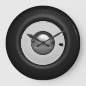Horloge Hubcap pour roue de voiture classique (Recto)