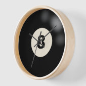 Horloge Huit boules de mur (Angle)