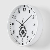 Horloge Huit wisterias (Angle)