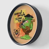 Horloge Humorous Frankenstein (Angle)