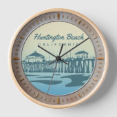 Horloge Huntington Beach Pier, CA - Custom (Recto)