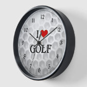 Horloge I Love Golf (Angle)