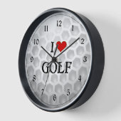 Horloge I Love Golf (Angle)