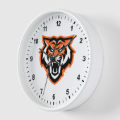 Horloge Idaho State University Bengals Spirit Design (Angle)