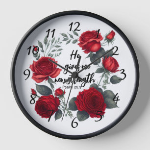 Horloge Il Me Donne Une Nouvelle Force