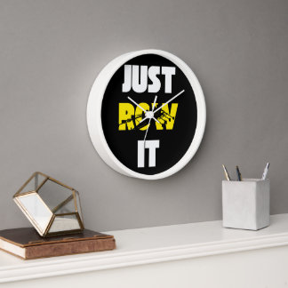 Horloge Il suffit de le ranger - ramer Extraordinaire