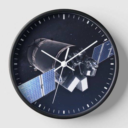 Horloge Illustration Du Dragon Xl Spacecraft. (Recto)