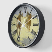 Horloge Indien d'Amérique par Remington (Angle)