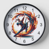 Horloge Inferno Spin - Stimuler l'esprit de Breakdance (Recto)