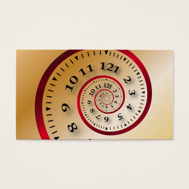 Horloge infinie (Devant)