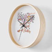 Horloge Infirmière Paediactric Amusement Halloween Design (Angle)