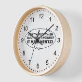 Horloge Ingénieur électrique Megahertz Oval (Angle)