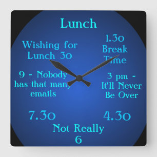 Horloge inhabituelle 1,30 Horloge une trentaine de