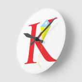 Horloge initiale de la lettre K (Angle)