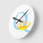 Horloge initiale de la lettre Q (Angle)