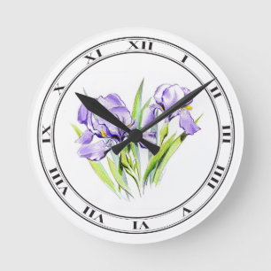 Horloge Irises