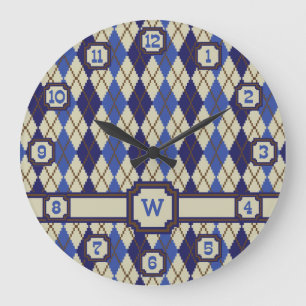 Horloge Jacquard Scone Blueberry